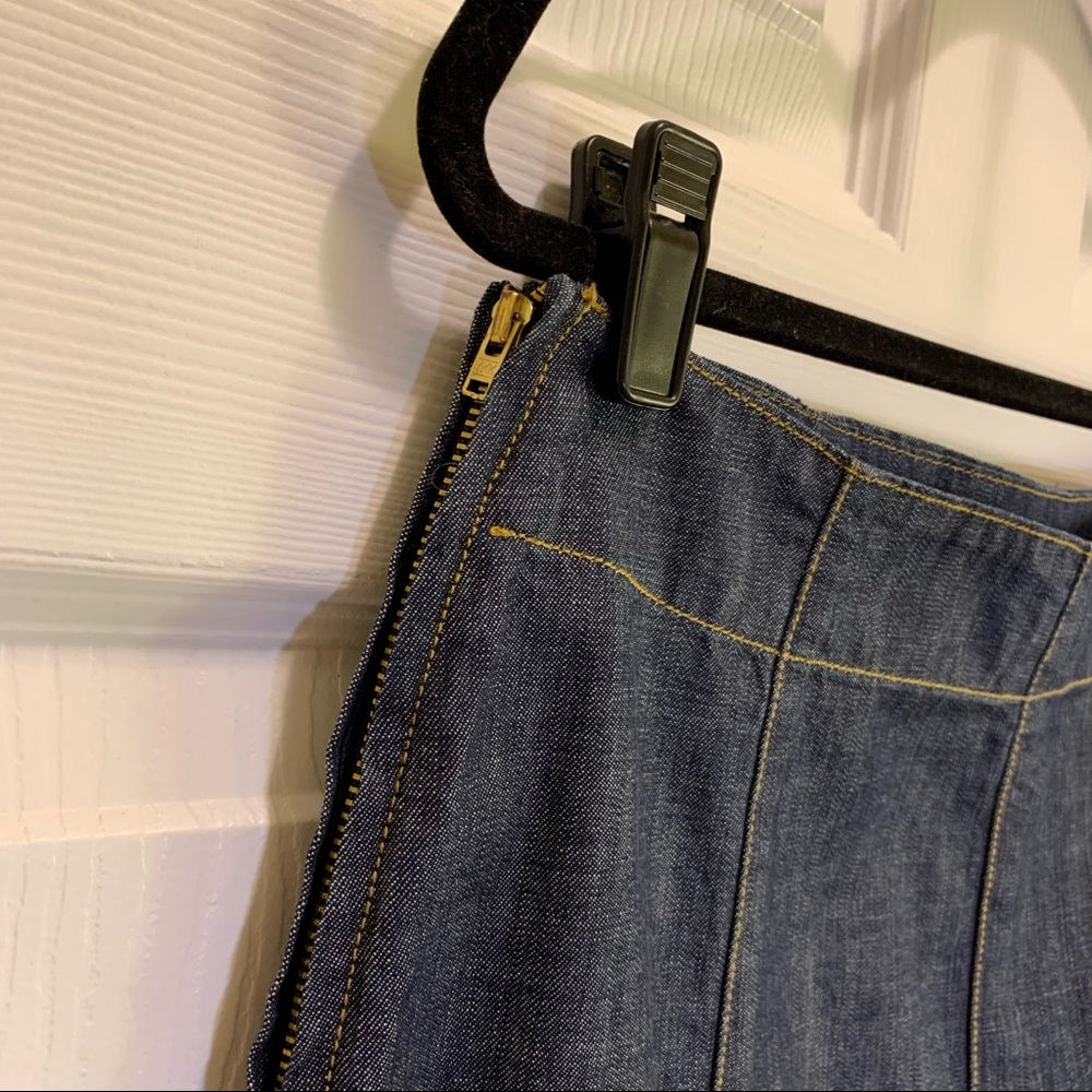 Harold’s NWOT Dark Dress Denim Skirt Size 6 - Picture 7 of 8